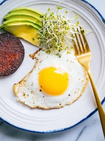 Sunny Side Up Eggs Recipe