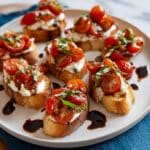 Tomato Goat Cheese Crostini Recipe