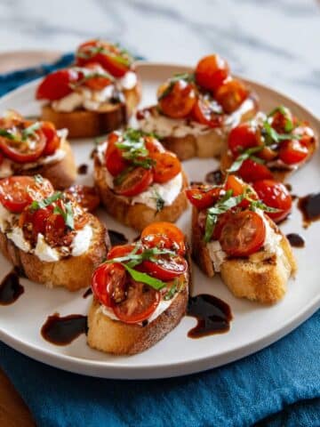 Tomato Goat Cheese Crostini Recipe