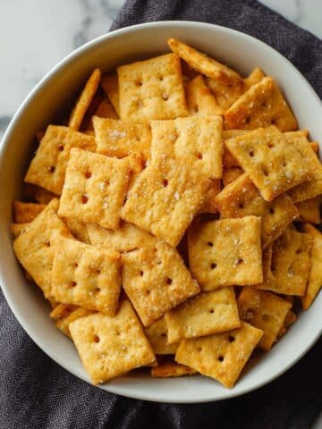 Sourdough Cheese Crackers Recipe