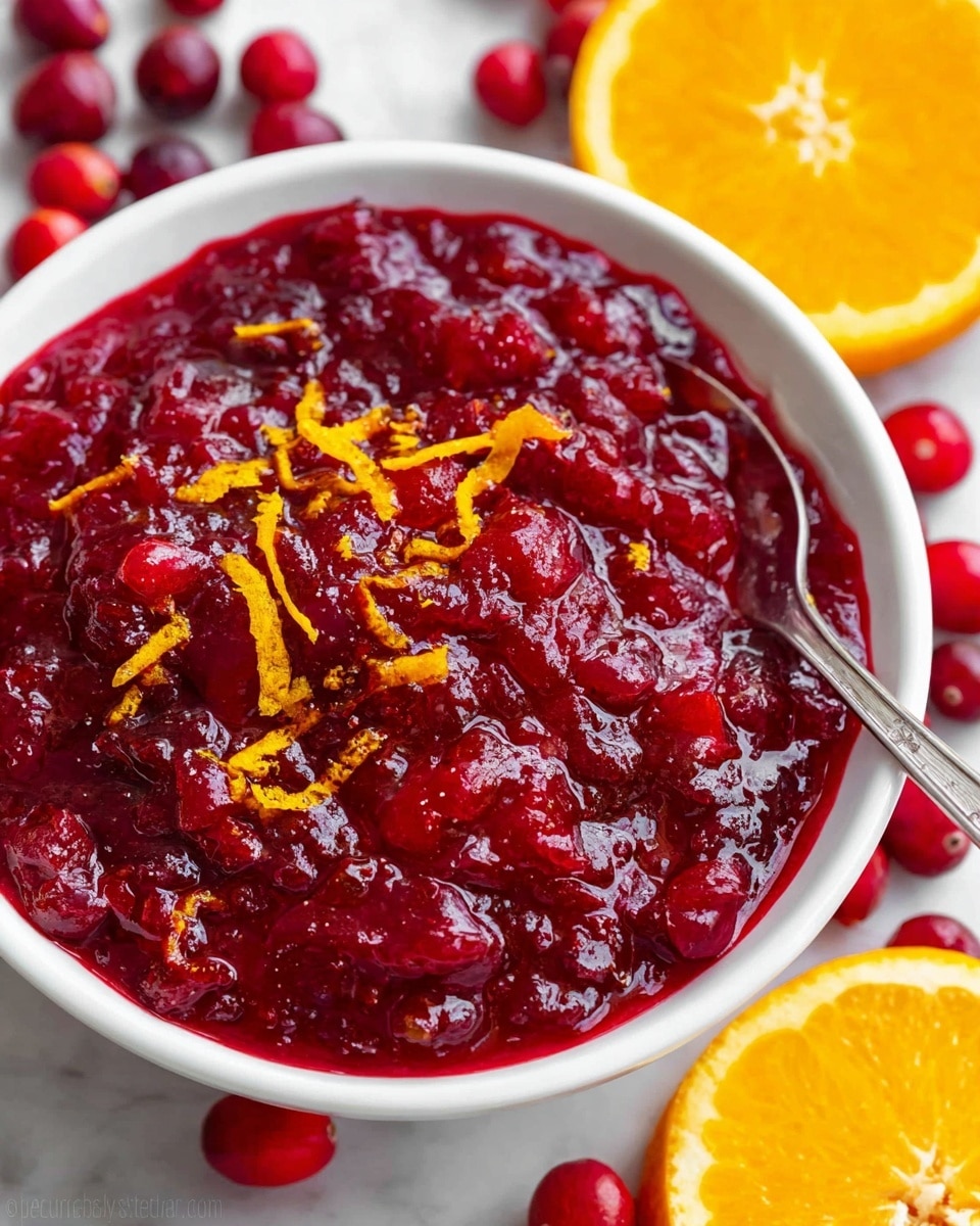 Cranberry Orange Sauce: Vibrant Holiday Fruit Condiment
