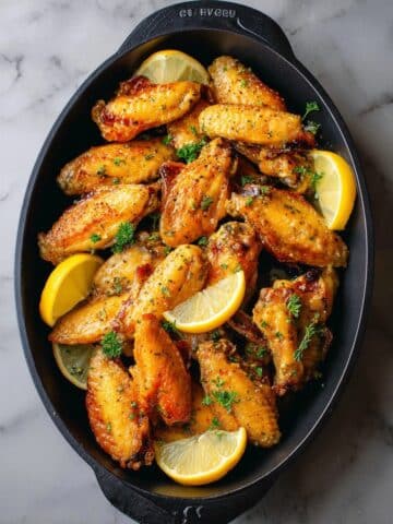 Baked Lemon Pepper Wings Recipe