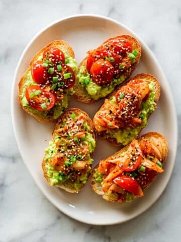 Kimchi Avocado Toast Recipe