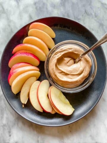 Creamy Greek Yogurt Dessert Dip with Honey, Almond Butter, and Cocoa Recipe