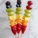 Rainbow Fruit Skewers Recipe