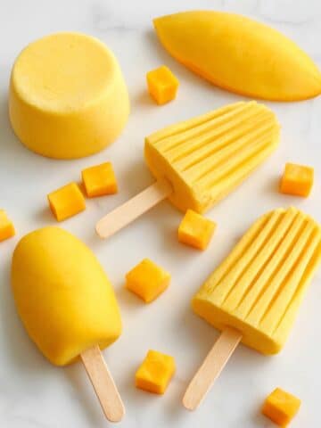 Mango Yoghurt Popsicles Recipe