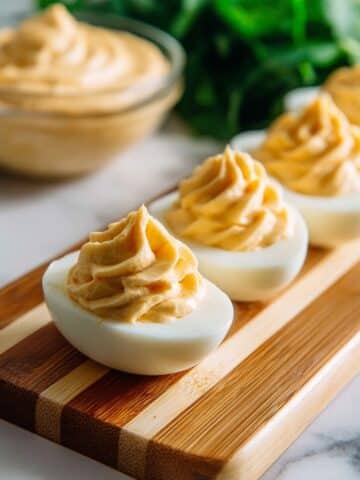 Hummus Deviled Eggs Recipe