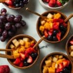 Fruit Chaat with Crispy Potatoes and Chaat Spices Recipe
