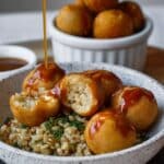 Vegan Tofu Chicken Balls with Sweet and Sour Sauce Recipe