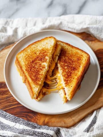 Cheese and Onion Caramelized Toastie Recipe