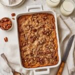 Applesauce Coffee Cake with Streusel Topping Recipe