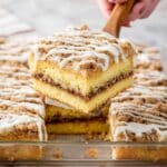 Coffee Cake with Cinnamon Streusel and Vanilla Glaze Recipe