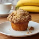 Banana Cinnamon Streusel Muffins Recipe