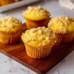 Bakery-Style Lemon Drizzle Muffins Recipe