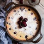 Skillet Cherry Clafoutis Recipe