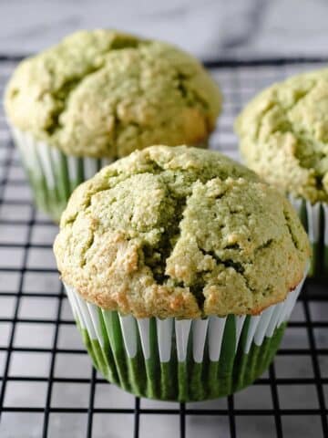 Matcha Lemon Muffins Recipe