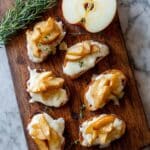 Brie Stuffed with Piloncillo-Caramelized Apples Recipe