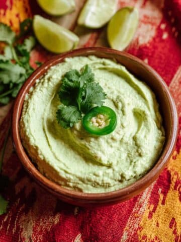 Creamy Avocado Lime Crema Recipe