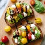 Caprese Avocado Toast Recipe