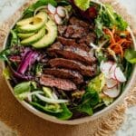 Healthy Carne Asada Steak Salad Recipe