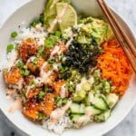 Crispy Salmon Bowls Recipe