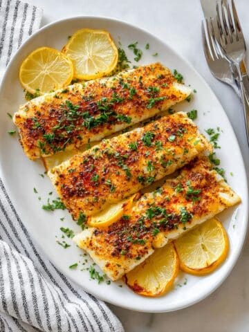 Baked Mahi Mahi with Lemon and Herb Seasoning Recipe