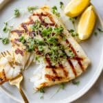 Grilled Honey Lemon Halibut Recipe