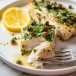 Pan Seared Swordfish with Capers, Herbs, and Lemon Recipe