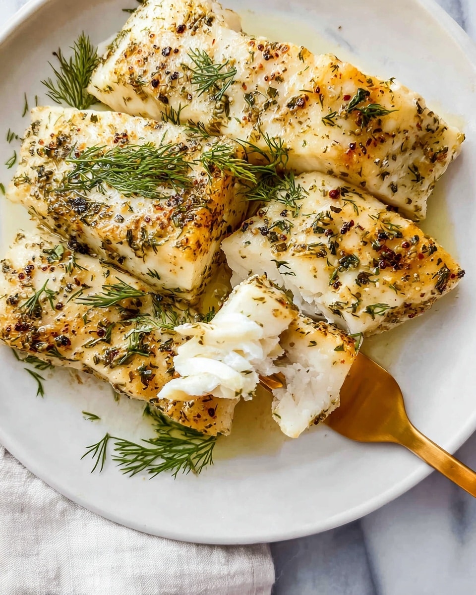 Pan Fried Cod with Lemon and Herbs – Bright & Flavorful Seafood