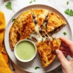 Crispy Zucchini Black Bean Tacos Recipe