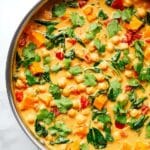 Sweet Potato Chickpea Coconut Curry Recipe