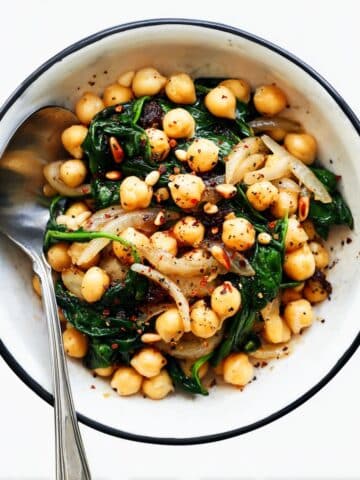 Catalan Chickpeas and Spinach Recipe