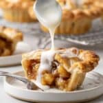 Apple Pie Bites with Cinnamon Sugar Dough and Cream Cheese Frosting Recipe