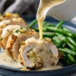 Stuffed Chicken Breast with Cheddar, Herbs, and Crispy Panko Topping Recipe
