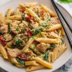 Crock Pot Creamy Chicken Pasta Recipe