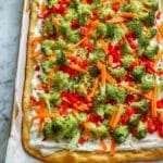 Crescent Roll Veggie Pizza Recipe