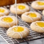 Lemon Curd Cookies with Lemon Glaze Recipe