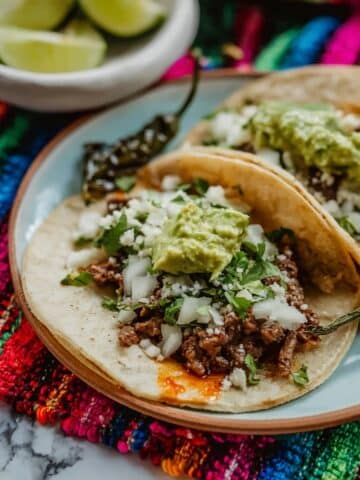 Crispy Cheese Carne Asada Tacos Recipe