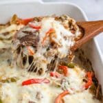 Philly Cheesesteak Casserole Recipe
