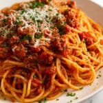 Instant Pot Spaghetti with Ground Turkey and Marinara Recipe