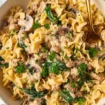 One-Pot Ground Turkey Stroganoff Recipe