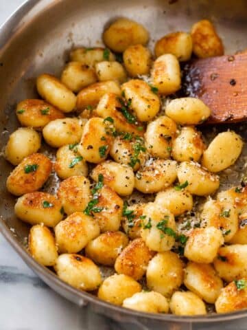 20 Minute Pan Fried Gnocchi Recipe