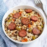 Crockpot Hoppin John with Sausage Recipe