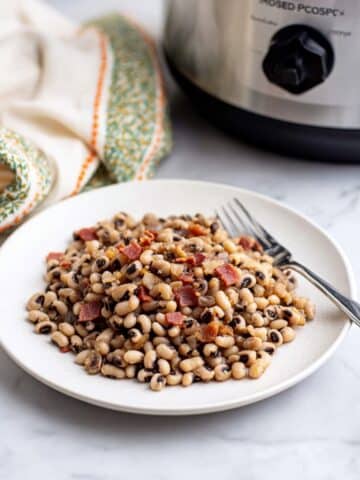 Crockpot Black Eyed Peas Recipe
