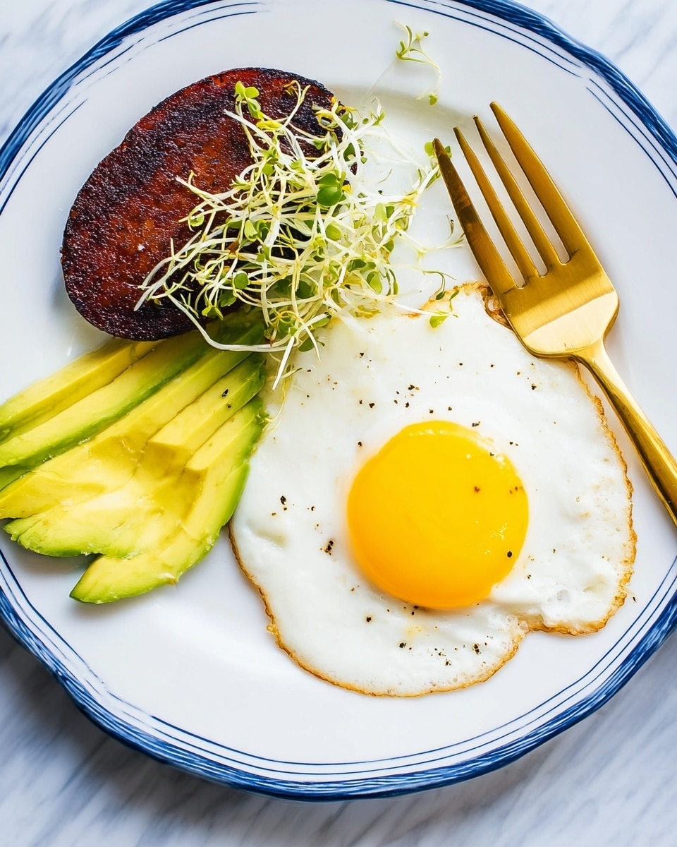 The image shows four fried eggs on a dark wooden surface with labels above each egg. The top left egg is a sunny side up with a bright yellow, round yolk sitting on a fully cooked white spread unevenly. The top right egg is over easy with a slightly broken runny yellow yolk and cooked white with some soft texture. The bottom left egg is over medium with a mostly cooked yolk that is slightly runny, and the white is more browned and firm with some crisp edges. The bottom right egg is over hard, fully cooked with a firm, pale yellow yolk and browned crispy edges on the white. All eggs are sprinkled with black pepper. The background is a white marbled texture. Photo taken with an iphone --ar 4:5 --v 7