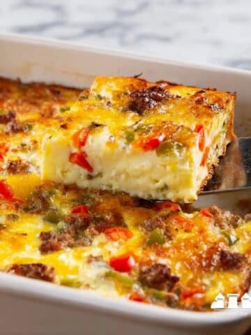 Best Baked Egg Casserole Breakfast Recipe + Video Recipe