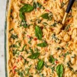 Creamy Baked Chicken and Orzo Recipe