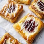 Flaky Puff Pastry Strawberry Danish Recipe