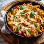 Easy Spinach and Three-Cheese Stuffed Shells Recipe