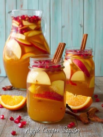 Apple Cider Autumn Sangria Recipe